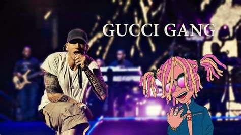 testo gucci gang eminem